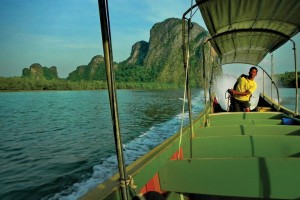 Exploring Phang Nga Bay in Local Long-Tail Style