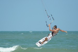 Kite surfing