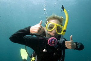 Learning to dive in Thailand